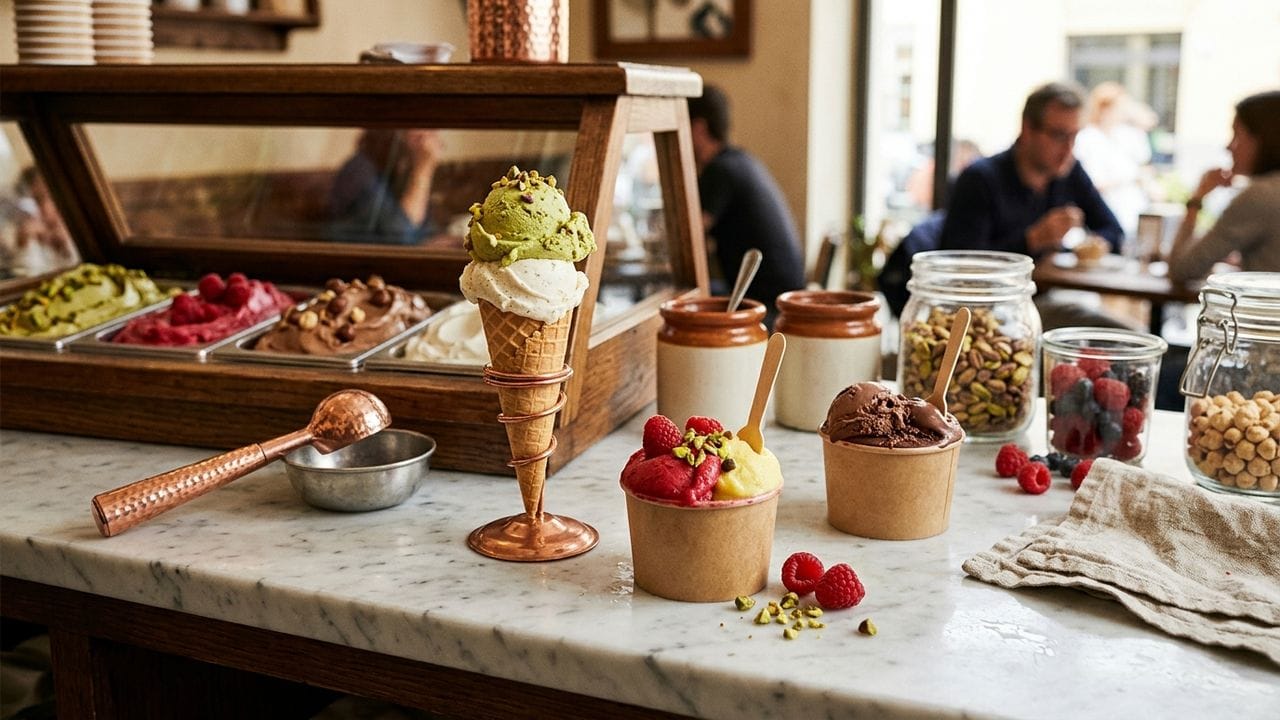 Berbagai model bisnis es krim di Indonesia dari gerobak keliling sampai gelateria premium