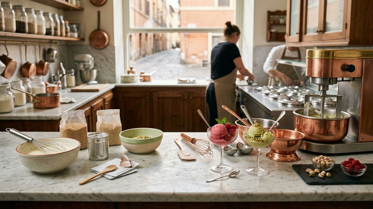 Cara membuat es krim dari resep rumahan sampai gelato Italia asli di La Gelato Academy