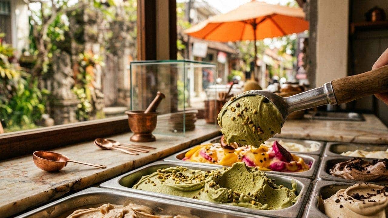 gusto gelato caffe bali authentic flavors artisanal