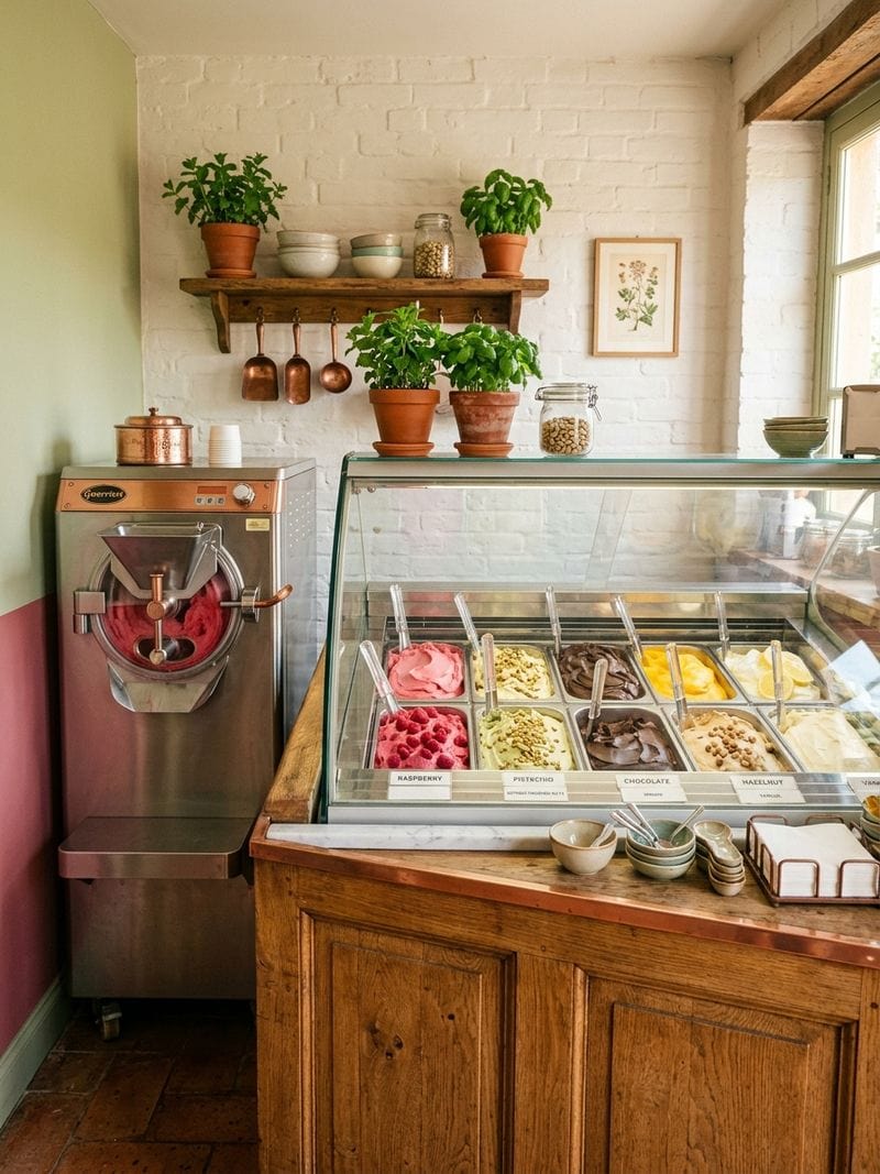 Beda gelato dan ice cream dari sisi modal usaha — setup compact cold process La Gelato Academy di Yogyakarta mulai Rp 24,9 juta