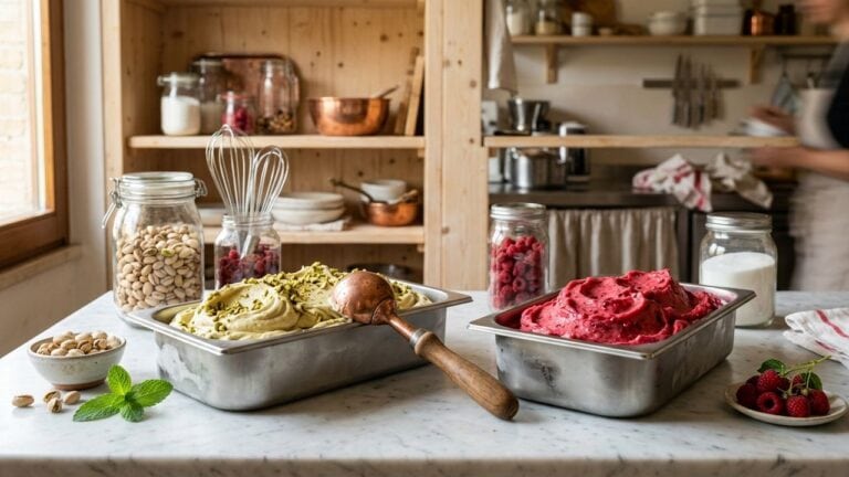 Belajar membuat gelato artisanal Italia dengan metode cold process